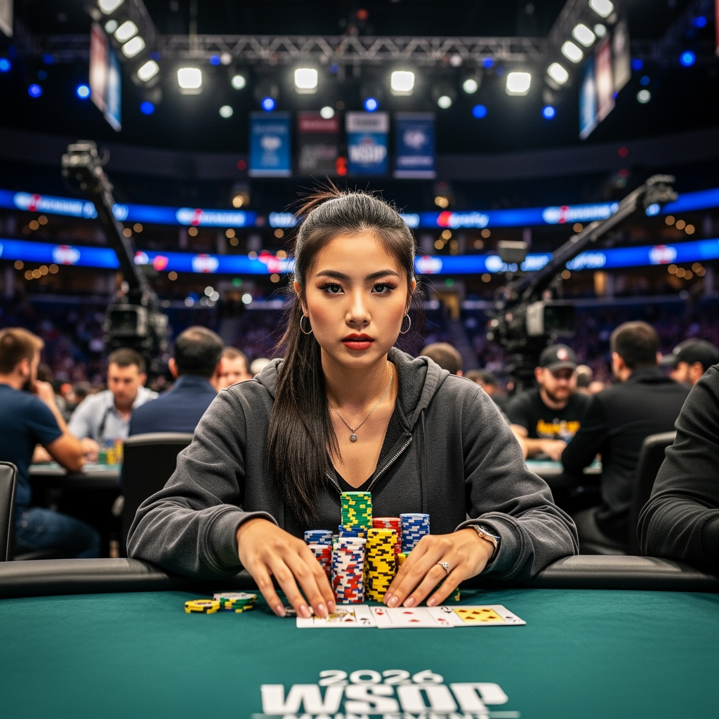 女子扑克手逆袭：WSOP Main Event 2026 上演「她力量」 - NG28 - NG28